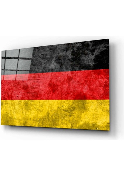 Colorful Space Glass Wall Art
