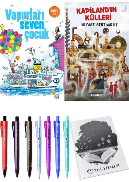 Kapiland'ın Külleri ve Vapurları Seven Çocuk 2'li Set - Kalem