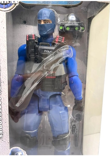 Hero Combat Swat Oyun Seti 30 cm Figür