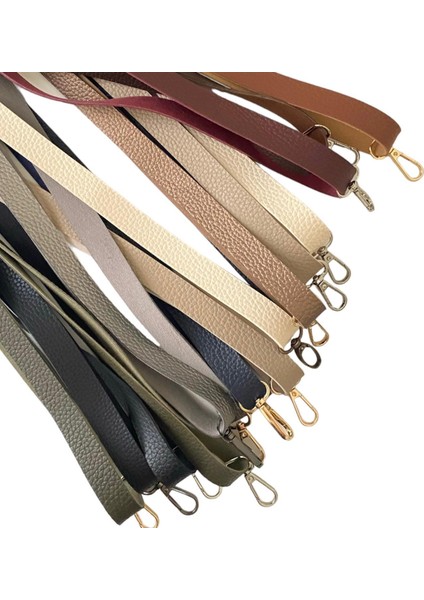 Sürgü Tokalı Ayarlanabilir Çanta Askısı 135 Cm* 2.5 cm Gümüş Renk Krom Kancalı