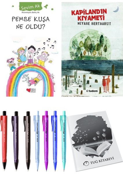 Kapiland'ın Kıyameti ve Pembe Kuşa Ne Oldu? 2'li Set - Kalem