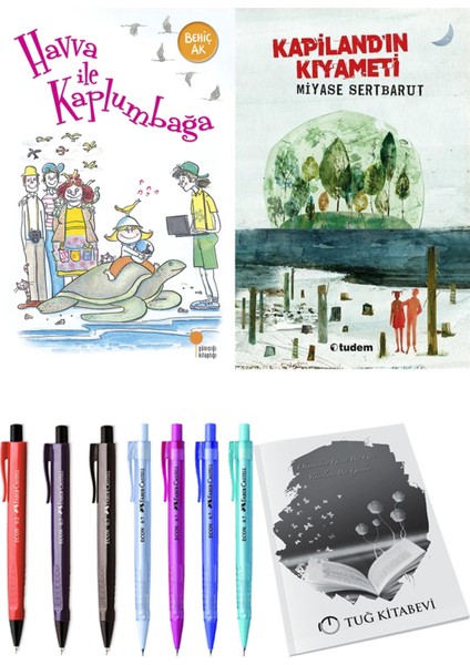 Kapiland'ın Kıyameti ve Havva ile Kaplumbağa 2'li Set - Kalem