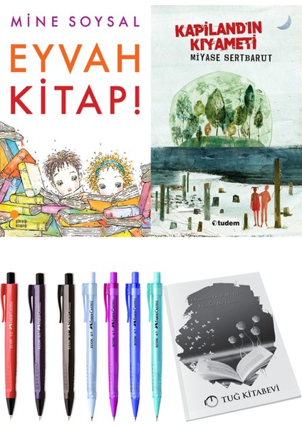 Kapiland'ın Kıyameti ve Eyvah Kitap! 2'li Set - Kalem
