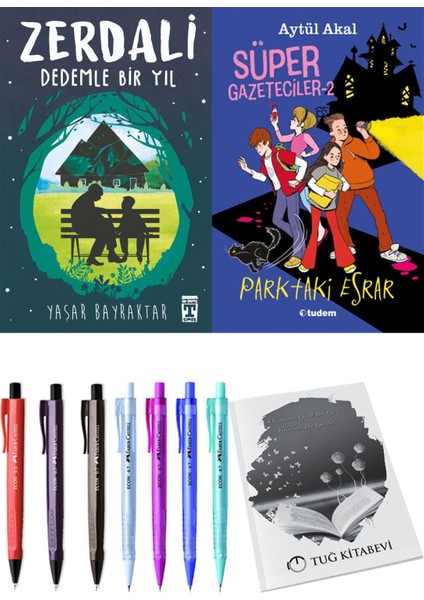 Süper Gazeteciler 2 Parktaki Esrar ve Zerdali Dedemle Bir Yıl 2'li Set - Kalem