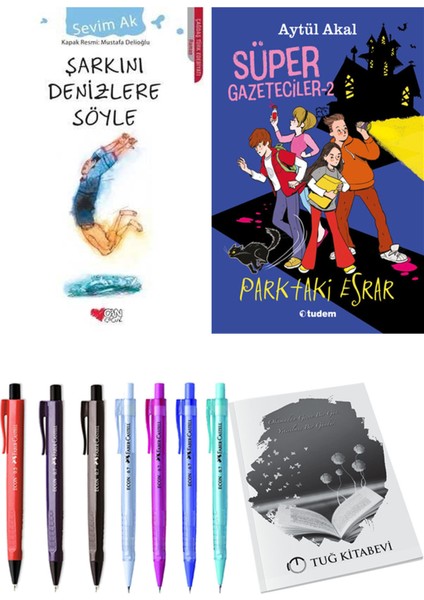 Süper Gazeteciler 2 Parktaki Esrar ve Şarkını Denizlere Söyle 2'li Set - Kalem