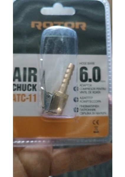 Atc-11 Hava Lastik Şişirme Mandalı 6mm Hortum Girişli fiyatları