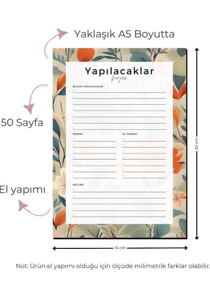 Yapılacaklar Listesi - To Do - Gelincik
