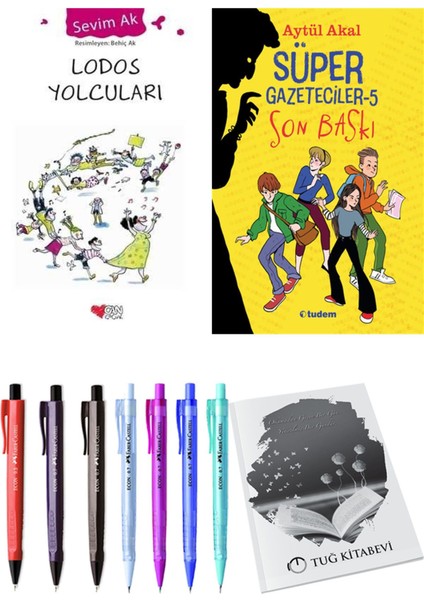 Süper Gazeteciler 5 Son Baskı ve Lodos Yolcuları 2'li Set - Kalem