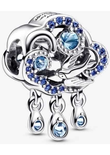 Bulut & Kırlangıç Charm 925 Ayar Gümüş
