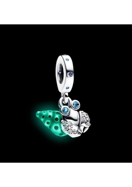 Karanlıkta Parlayan Münzevi Yengeç Dangle Charm