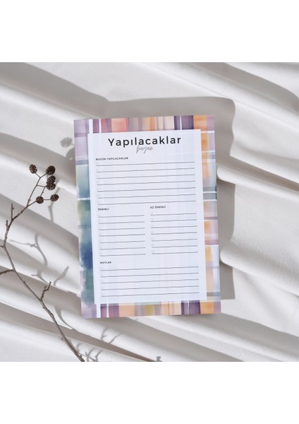 Yapılacaklar Listesi - To Do - Gökkuşağı