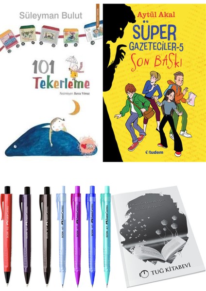 Süper Gazeteciler 5 Son Baskı ve 101 Tekerleme 2'li Set - Kalem