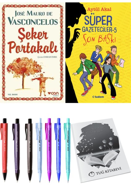Süper Gazeteciler 5 Son Baskı ve Şeker Portakalı 2'li Set - Kalem