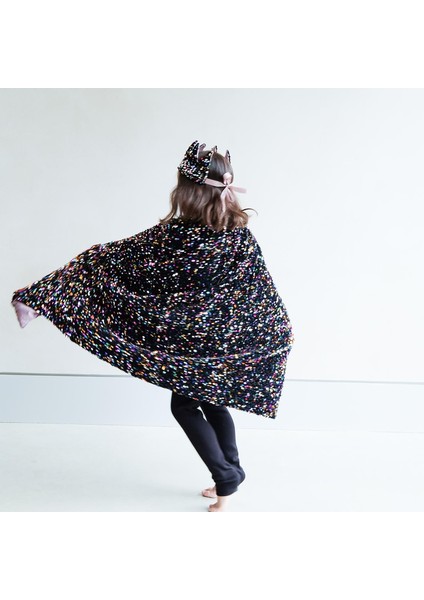 Mımı & Lula Multi Mimi & Lula Rainbow Dazzle Sequin Pelerin
