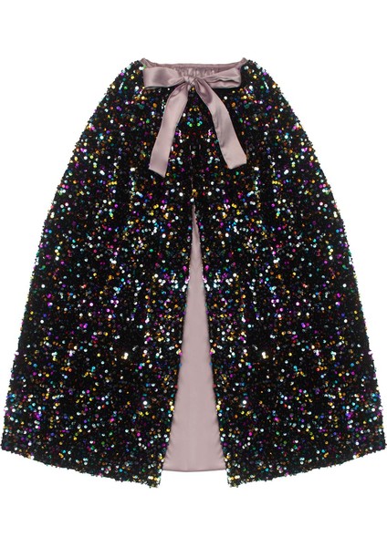 Mımı & Lula Multi Mimi & Lula Rainbow Dazzle Sequin Pelerin
