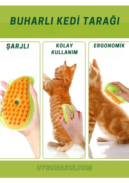 Buharlı Kedi ve Köpek Tarağı