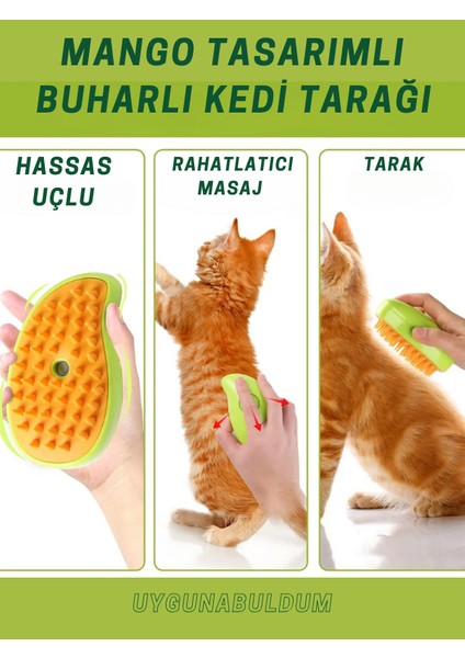 Buharlı Kedi ve Köpek Tarağı