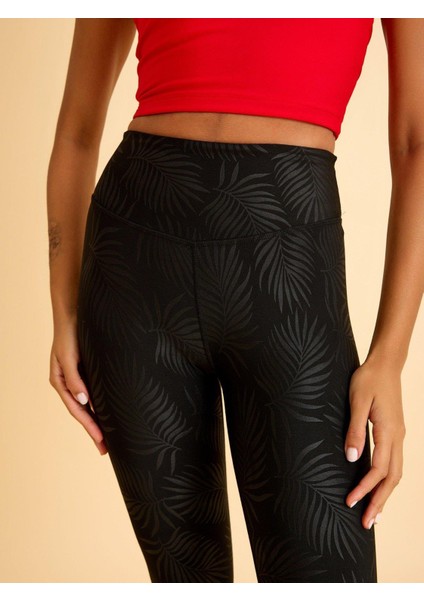 Voiron Deri Görünümlü Tayt