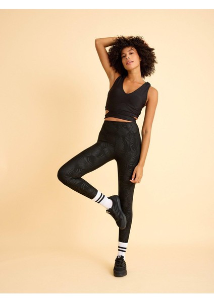 Voiron Deri Görünümlü Tayt indirimleri