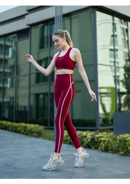 Menton Bordo Spor Tayt indirimleri