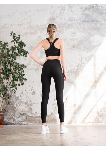 Siyah Agde Spor Tayt indirimleri