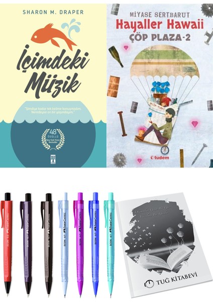 Çöp Plaza 2 Hayaller Hawaii ve İçimdeki Müzik 2'li Set - Kalem