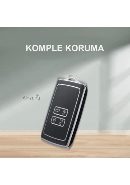 Renault Clio 5 Megane E-Tech Austral Koleos Kadjar Captur Zoe Tpu Anahtar Kılıfı (1 Adet)