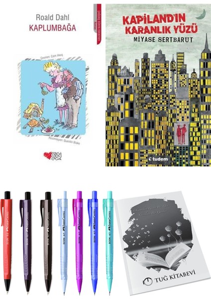 Kapiland'ın Karanlık Yüzü ve Kaplumbağa 2'li Set - Kalem