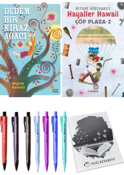 Çöp Plaza 2 Hayaller Hawaii ve Dedem Bir Kiraz Ağacı 2'li Set - Kalem