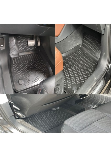Dacia Duster 4x2 3D Havuzlu Paspas, 2009-2017 Arası