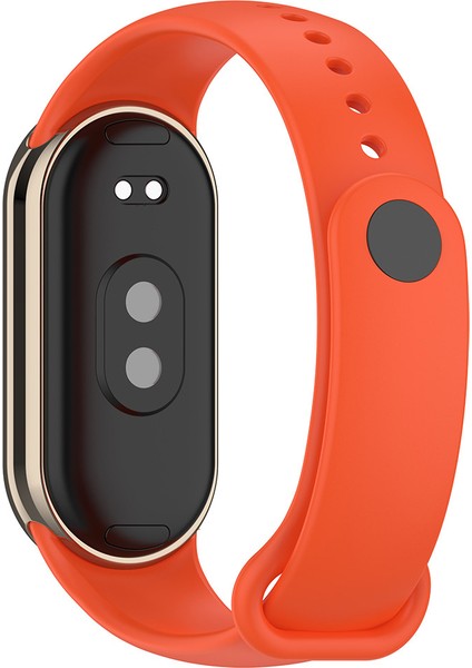 Xiaomi Mi Band 9 Serisi Klasik Kordon Silikon Strap Kayış-Siyah