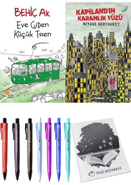 Kapiland'ın Karanlık Yüzü ve Eve Giden Küçük Tren 2'li Set - Kalem
