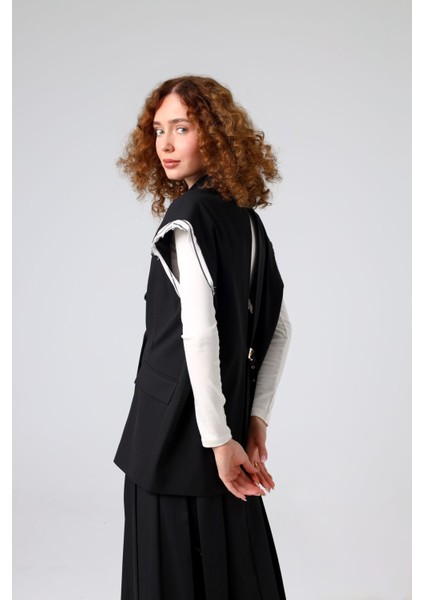 Dokuma Yelek Siyah - 36 fırsatları