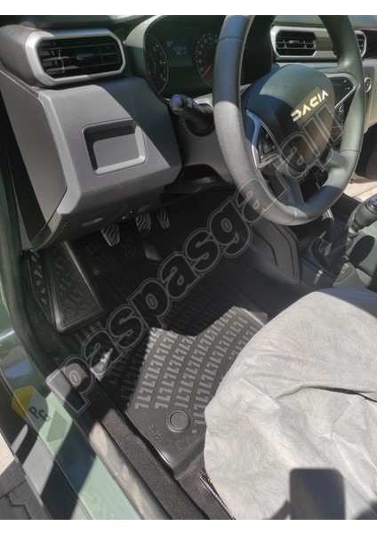2023- Sonrası Dacia Duster 3D Havuzlu Paspas