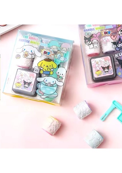 Sanrio Cinnamoroll Kuromi Hello Kitty My Melodi Melody Pompompurin Little Twins Star Damga Mühür fiyatları