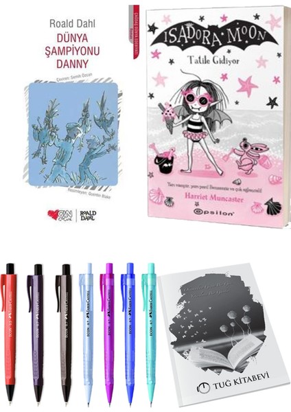 Isadora Moon 11 Tatile Gidiyor ve Dünya Şampiyonu Danny 2'li Set - Kalem