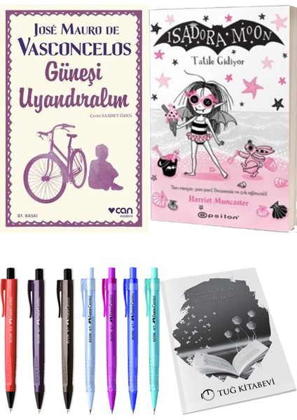 Isadora Moon 11 Tatile Gidiyor ve Güneşi Uyandıralım 2'li Set - Kalem