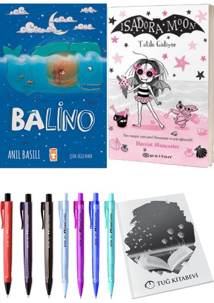 Isadora Moon 11 Tatile Gidiyor ve Balino 2'li Set - Kalem