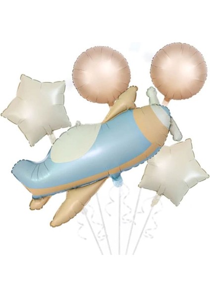 Retro 5 Li Balon Set