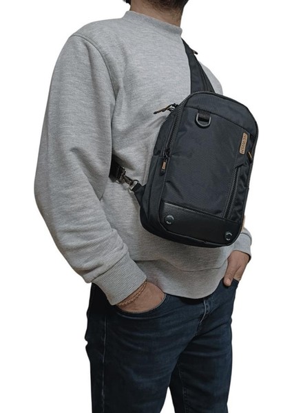 Body Bag Çanta Erkek Göğüs Sırt Çantası Fonksiyonel Kullanım Badybag 30*17 cm fırsatları