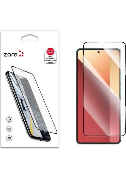 Xiaomi Redmi Note 13 Pro 4g Zore Mat Seramik Ekran Koruyucu