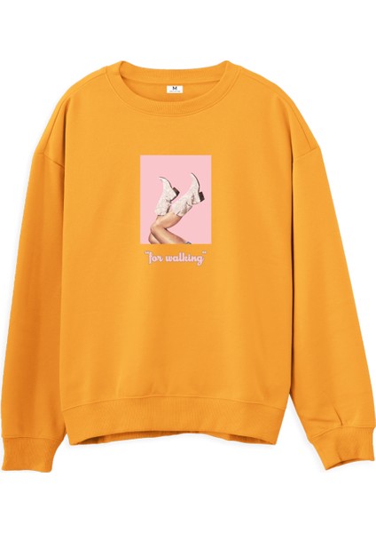 For Walking Regular Sweatshirt