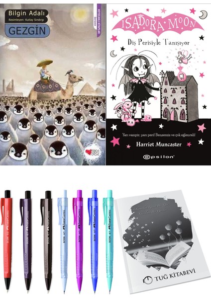 Isadora Moon 13 Diş Perisiyle Tanışıyor ve Gezgin 2'li Set - Kalem