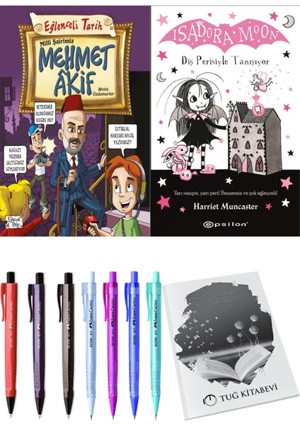 Isadora Moon 13 Diş Perisiyle Tanışıyor ve Milli Şairimiz Mehmet Akif 2'li Set - Kalem
