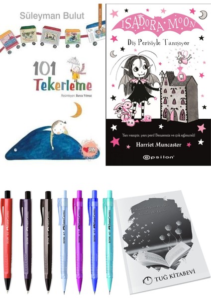 Isadora Moon 13 Diş Perisiyle Tanışıyor ve 101 Tekerleme 2'li Set - Kalem