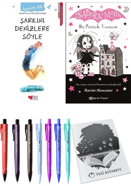 Isadora Moon 13 Diş Perisiyle Tanışıyor ve Şarkını Denizlere Söyle 2'li Set - Kalem