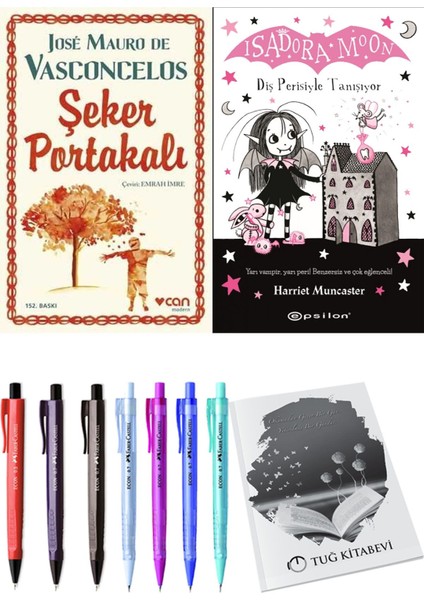 Isadora Moon 13 Diş Perisiyle Tanışıyor ve Şeker Portakalı 2'li Set - Kalem