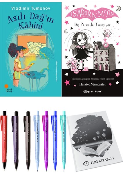 Isadora Moon 13 Diş Perisiyle Tanışıyor ve Asılı Dağ'ın Kahini 2'li Set - Kalem