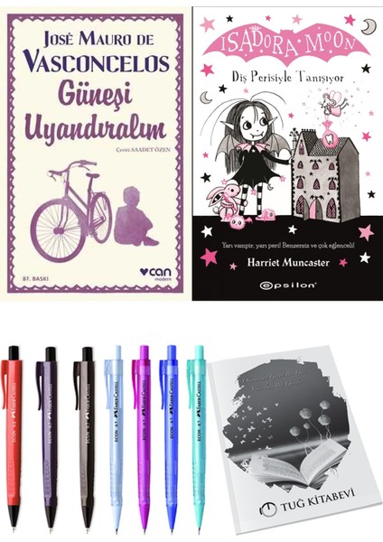 Isadora Moon 13 Diş Perisiyle Tanışıyor ve Güneşi Uyandıralım 2'li Set - Kalem