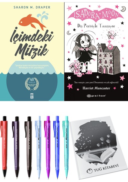 Isadora Moon 13 Diş Perisiyle Tanışıyor ve İçimdeki Müzik 2'li Set - Kalem